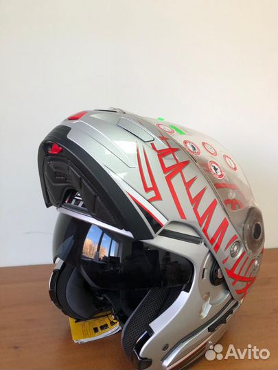 Мотошлем nolan N103 Secret N-com XS трансформер