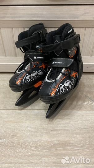 Коньки детские раздвижные 26-30