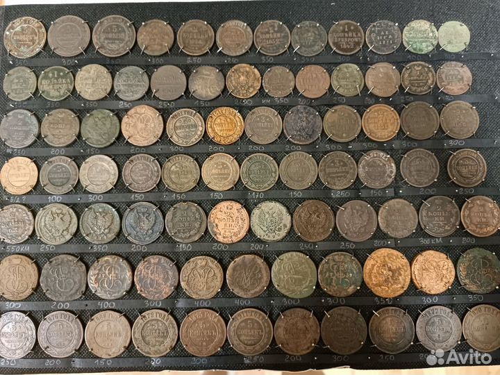 Медные монеты России до 1917 года