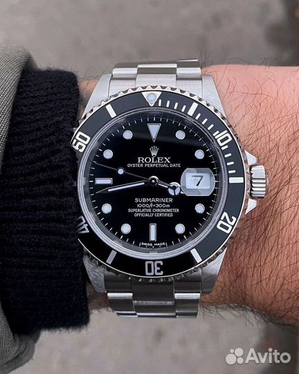 Часы rolex submariner Black