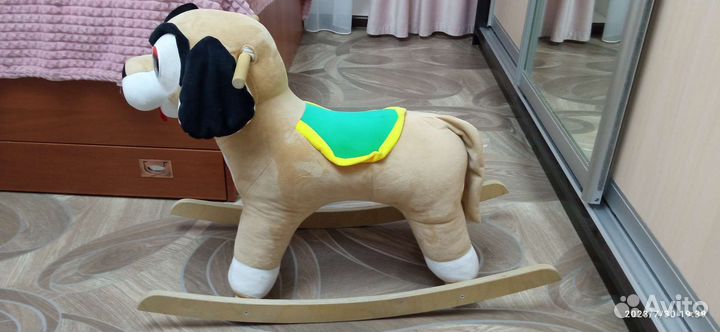 Качалка собака