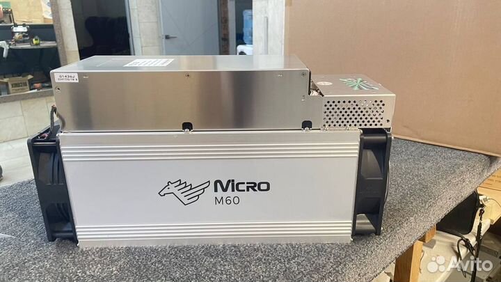 Новый Whatsminer Micro M60 174th asic