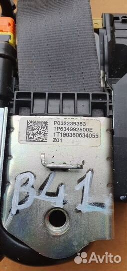 Ремень безопасности передний левый Volvo Xc60