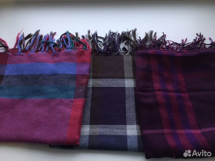 Новые платки в клетку Твое и другие