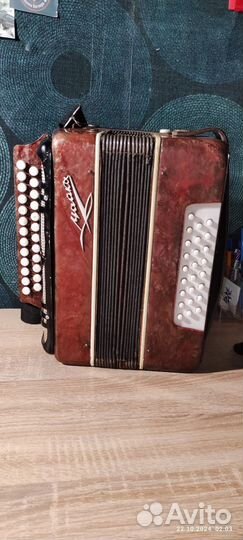 Гармонь шуйская чайка