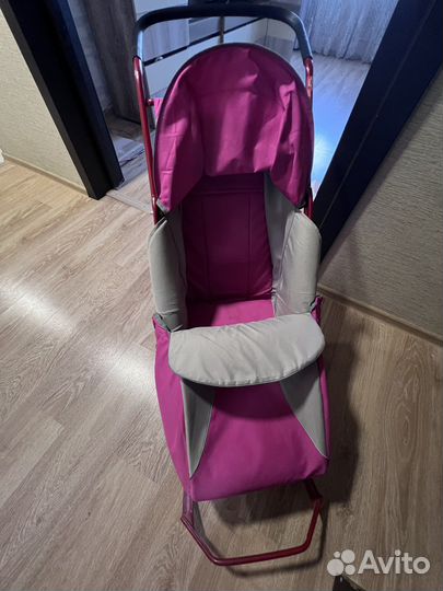 Коляска санки