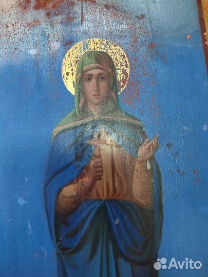 Старинная икона 19 век