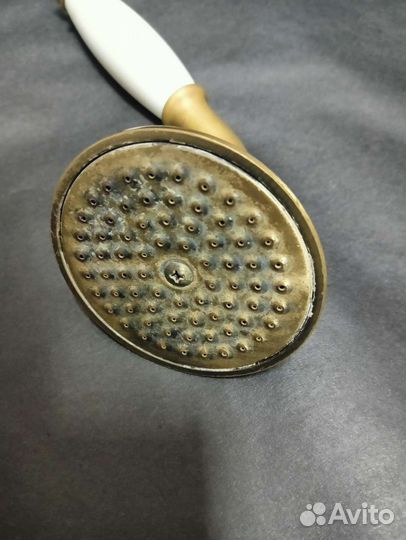 Лейка для душа латунь винтаж