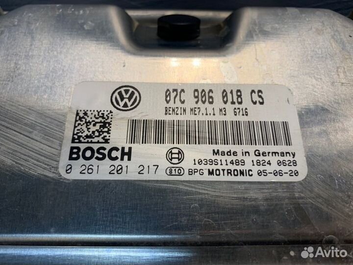 Блок управления двигателем Bentley Continental