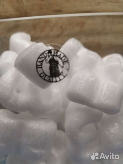 Стеклянная ваза IKEA / икеа Квадро 14х10х8см