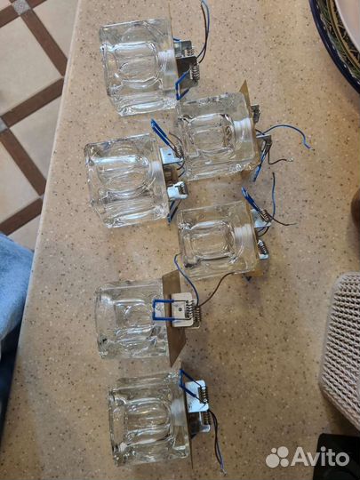 Потолочные светильники б.у