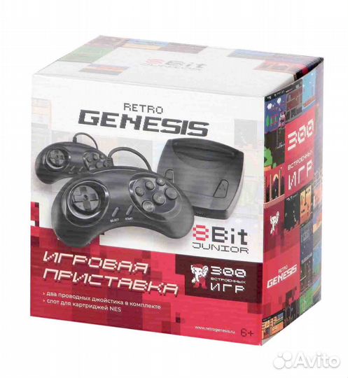 Игровая консоль Retro Genesis Junior 8Bit