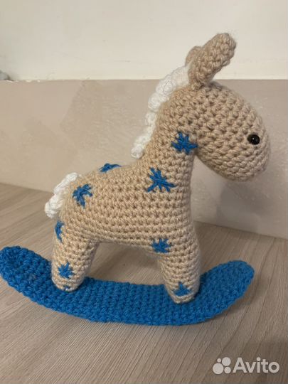 Вязаные игрушки ручной работы