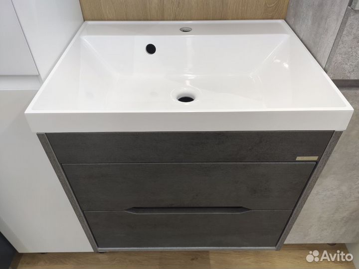 Тумба с раковиной Loft подвесная 60 см