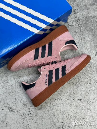 Кеды Adidas Spezial розовые арт:433