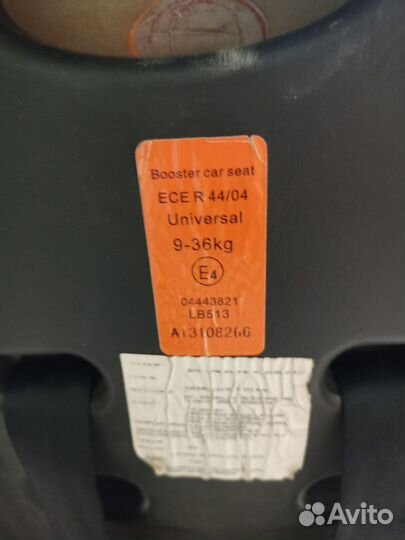 Автомобильное кресло