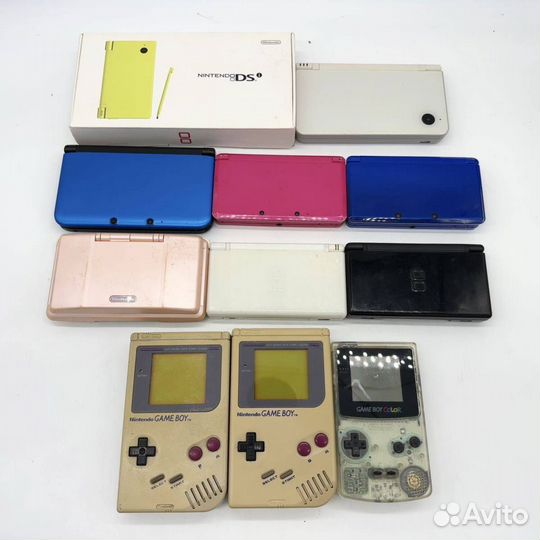 Консоли DS, 3DS, GB (в пути из Японии)