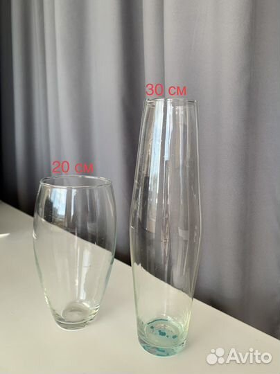 Вазы, стекло, декор, оформление свадьбы