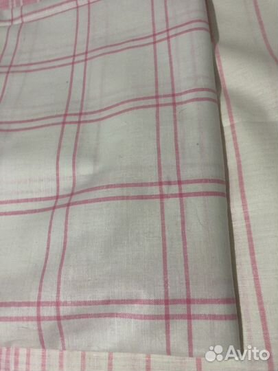 Отрез ткани лен