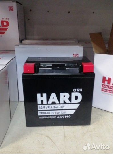 Аккумулятор для мотоцикла Hard 1214