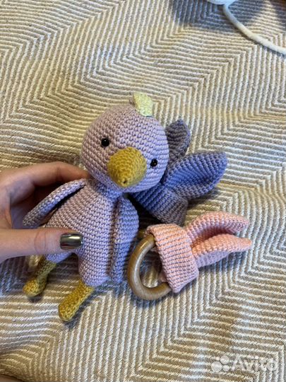 Игрушка ручной работы - гусь