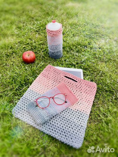 Вязаные вещи сумки чехлы носки И снуды доставка РФ