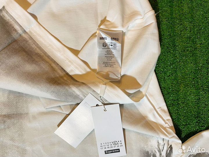 Футболка supreme maison margiela