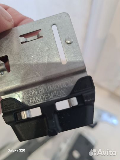 Blum tip-on blumotion tandembox