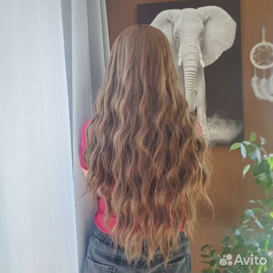 Парик новый длинный 80см термоволокно