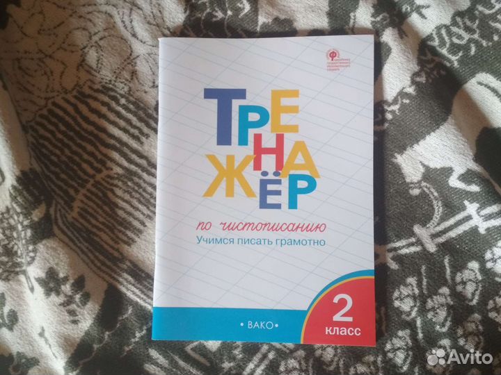 Тренажёр по чистописанию 2 класс