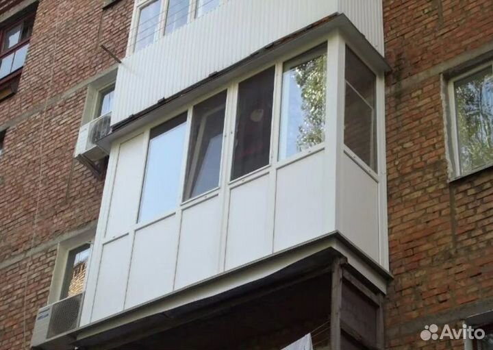 Окна на балкон распашное