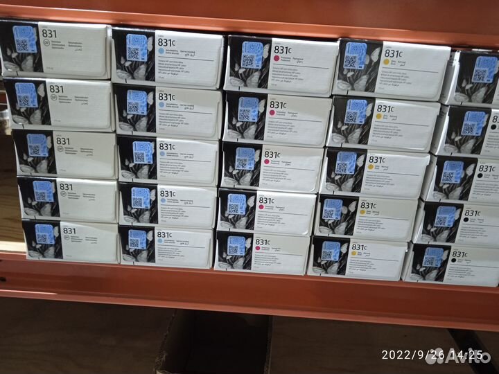 Картриджи HP Latex 831/871