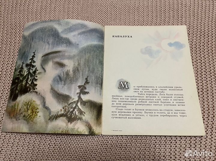 Весенний остров. Астафьев. Худ. Соловьева. 1981