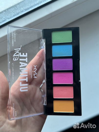 Палетка теней nyx