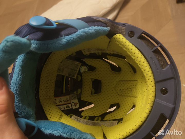 Шлем горнолыжный детский wedze с креплением Gopro