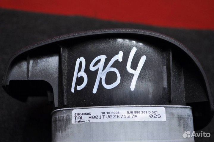 Подушка безопасности водителя Skoda Fabia 5J2 BZG