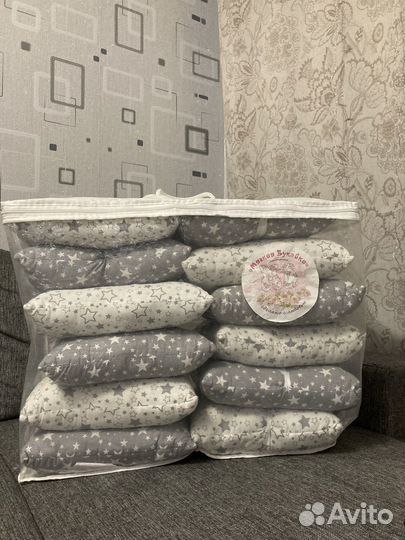 Бортики в детскую кроватку бу