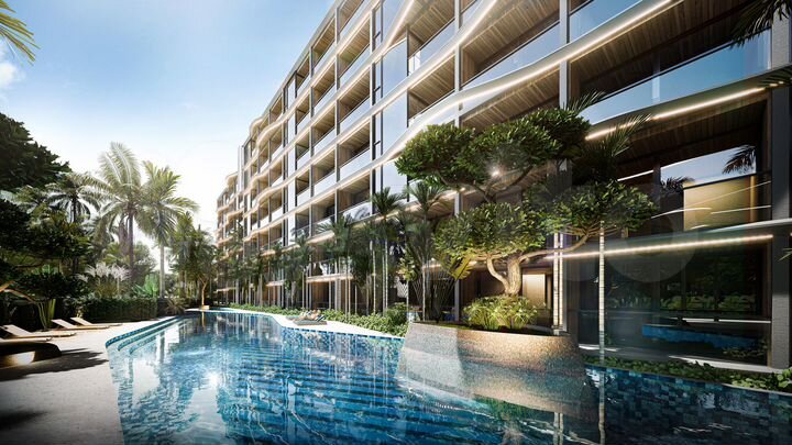 Квартира-студия, 34 м² (Таиланд)
