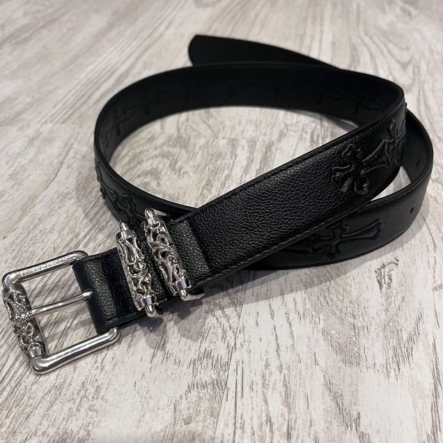 Ремень Chrome Hearts черный