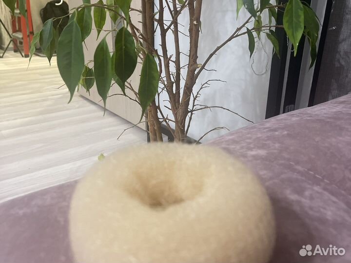 Бублик для волос/ валик для волос