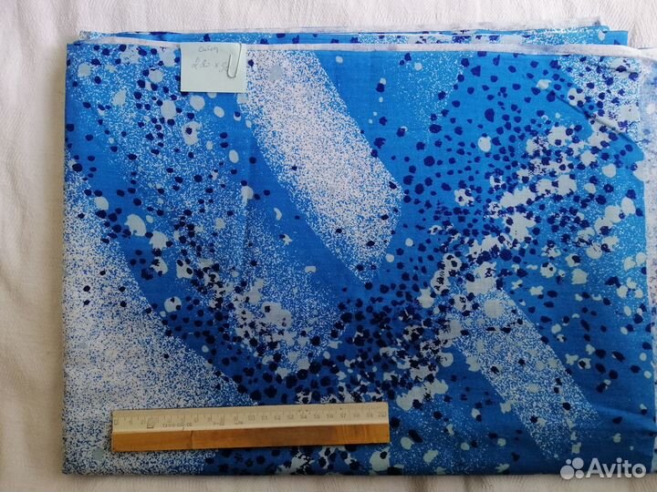 Отрез ткани СССР (хлопок, ситец)