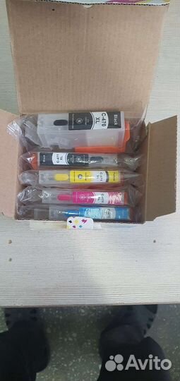 Картриджи для canon pixma и HP