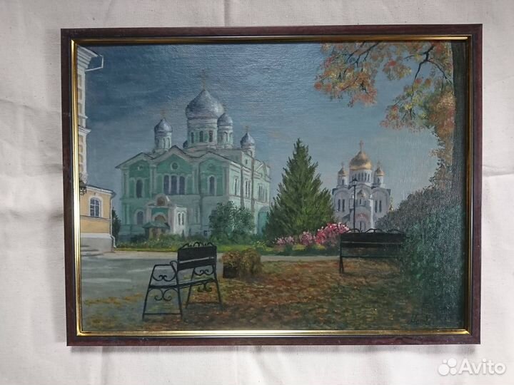 Картина. Монастырь. Дивеево