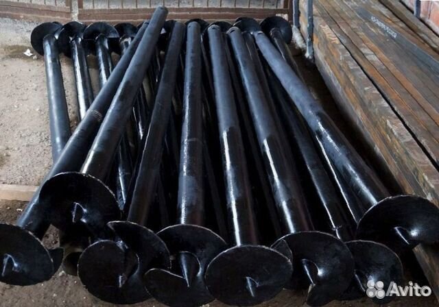 Винтовые сваи, закрутка сваи