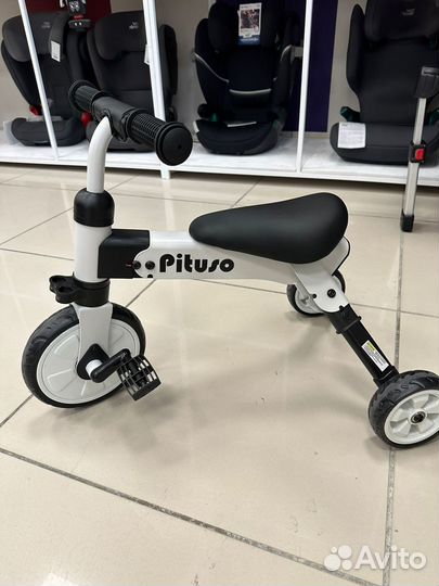Беговел-велосипед трехколесный Pituso 2в1 Букашка