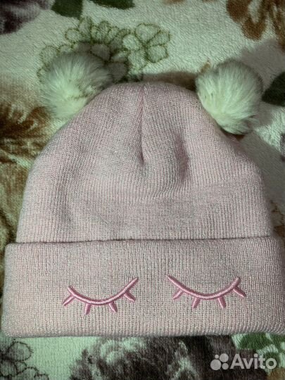 Шапка теплая для девочки
