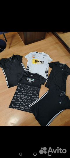 Футболки Adidas, Nike, fila