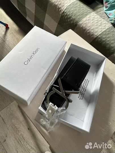 Ремень кожаный Calvin Klein