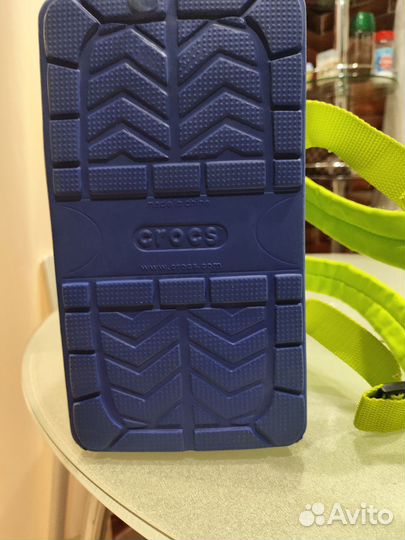 Оригинальный резиновый рюкзак crocs