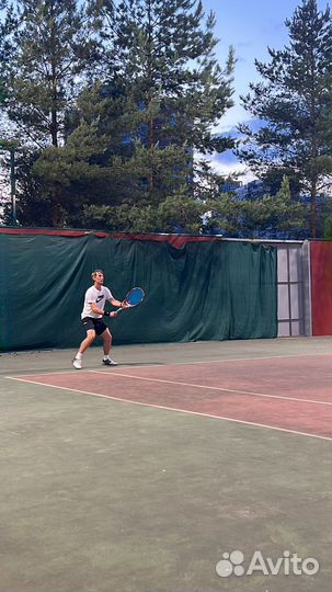 Спарринг-партнер и тренер по большому теннису